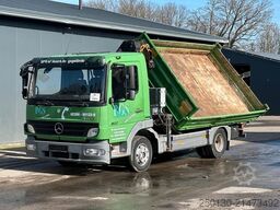 MERCEDES-BENZ Atego 822K 4x2 MEILLER DSK & HIAB XS77 CI LK