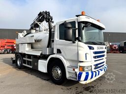 SCANIA P320 4x2 Hvidtved Larsen 7000 L Kombi