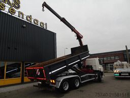 DAF CF 85.380 + MANUAL + HMF 1680 + HYVA + 6X2