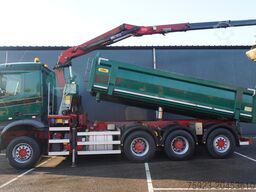 Mercedes-Benz AROCS 3542 8X4 2 SIDE TIPPER WITH HMF Z 1943 CR...