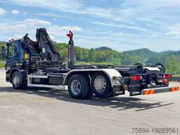 SCANIA P 360 * ABROLLKIPPER * HIAB 111 BS -2 HIDUO/FUNK