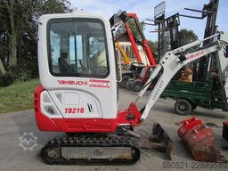 Takeuchi TB 216 - POWERTILT + hydraul. Schnellwechsler + 3