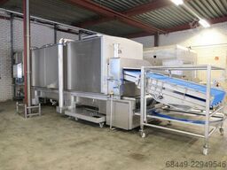 Provisur Hete-lucht-tunnel 3 laags, COO1350x6000