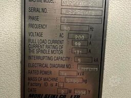Mori Seiki NL 2000/500