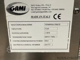 Gami T260 Continuous Tempering Machine