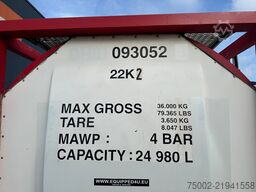 Consani 20FT ISO / 24.980L / 1-COMP. / UN PORTABLE / T1...