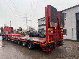 MERCEDES-BENZ 1845 Actros mit Goldhofer STN L3 Tieflader Rampe