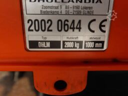 Mercedes-Benz Actros 1830 Bak + Dhollandia klep 2000 KG + rol...