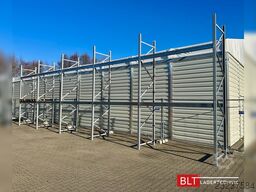14,0 lfm Palettenregale für Außenbereich H: 4,5m , 3000 kg Fachlast , FVZ
