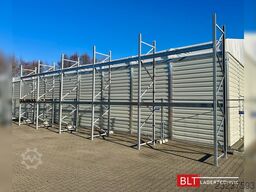 100 lfm. Palettenregale für Außenbereich H: 4,5m , 3000 kg Fachlast , FVZ