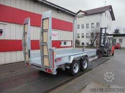 Fliegl Tandem-Tiefbett-Anhänger TTS 100 4,5m