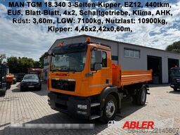 MAN TGM 18.340 3-Seiten-Kipper