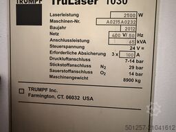 TRUMPF TruLaser 1030