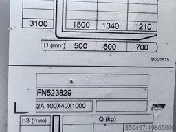 Jungheinrich EFG 215 / 7380mh/ 2016y