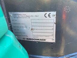 Eurocomach Es 85 Zt with 3 buckets