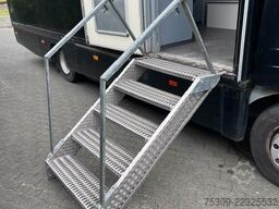 MERCEDES-BENZ 815 Verkaufsaufbau Markise Klima Standheizung