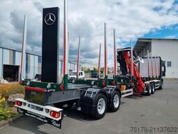 Ebert KHZA 18 Tandem-Kurzholz-Anhänger NEU