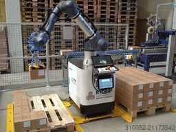 FJ Mayer HYDRA cobot palletizer