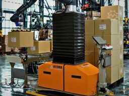 FJ Mayer HYDRA cobot palletizer