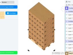 FJ Mayer HYDRA cobot palletizer