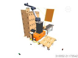 FJ Mayer HYDRA cobot palletizer