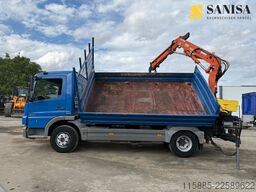 Mercedes-Benz Atego 818/918/MEILLER 3.S-Kipper/TEREX