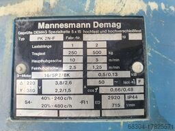 DEMAG PK2 N-F-250 / PK2 F-500 / PK2 N-F-250