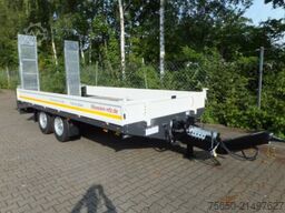 Möslein TTT 13- 5,28 Weiß  Neuer 13 t Tandemtieflader