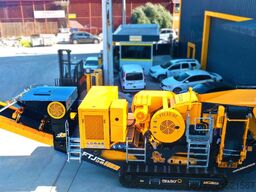 FABO Jaw Crusher hard stone crushing machine 100-250 t/h