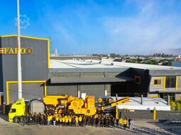 FABO Jaw Crusher hard stone crushing machine 100-250 t/h