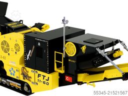 FABO Jaw Crusher hard stone crushing machine 100-250 t/h