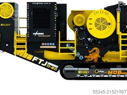 FABO Jaw Crusher hard stone crushing machine 100-250 t/h