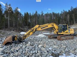Komatsu PC240LC-10 crawler excavator w/ sanding bucket and