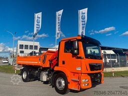 MAN TGM 15.320/BL/4x2/Meiller/Kipper/Kran/Nur 19 tkm