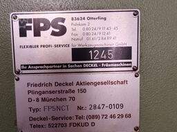 DECKEL FP5A CNC