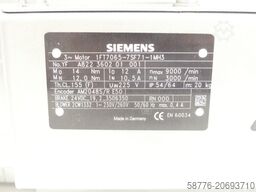 Siemens 1FT7065-7SF71-1MH3 Synchronmotor SN:YFA822360201001