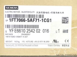 Siemens 1FT7066-5AF71-1CG1 Synchronmotor SN:YFE6610254202016 - ! -