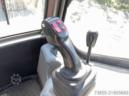 Mecalac Ax 850 with forks and loader-bucket