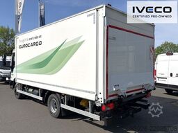 IVECO 120EL25P CNG, Getränkeaufbau mit Schiebeplane, 2t
