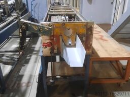 metal rain water system production line 