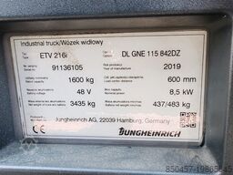 Jungheinrich ETV 216i Li-ion