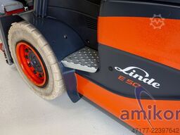 Linde E50 Elektro Gabelstapler 5t Triplex