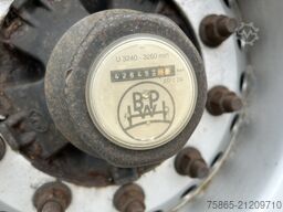 Pacton TXD 339 / Curtainside / BPW Drum / Lift axle / ...