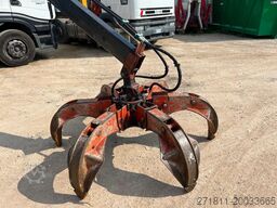 CONTAINER SCARRABILE USATO A CIELO APERTO CON GRU