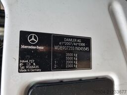 Mercedes-Benz Sprinter 514 CDI Open Laadbak Hiab Kraan 1000kg...