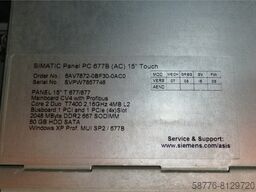 Siemens 6AV7872-0BF30-0AC0 Simatik Panel PC 677B SN: VPW7857748 gebraucht - Top Zustand -