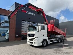 MAN TGX 26.360 6x2 Kipper/Kran HMF 3220+Flyjib,winch