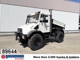 Unimog U 130 4x4, Kipper, Zapfwelle vorne+hinten,