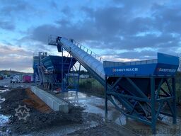 CONSTMACH 30 m3/h Mobile Concrete Batching Plant