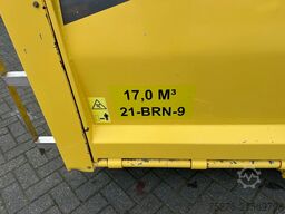 Piet Ruizeveld 17 m3 Container met Boardmatik , Milieuklep